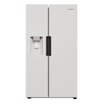 Side-by-side refrigerator and freezer